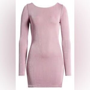 NWT Free People Call Me Later Long Sleeve Minidress​